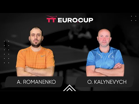 19:00 Andrii Romanenko - Oleksandr Kalynevych 02.11.2025 TT Euro.Cup Ukraine Master TABLE 3