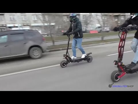 Ultron T108 против Ultron T128 2020 ГОНКИ Электросамокаты покатушки электротранспорт тест драйв