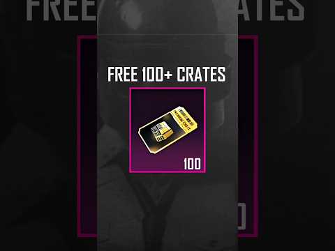 FREE 100 Premium Crates 🔥 #shorts