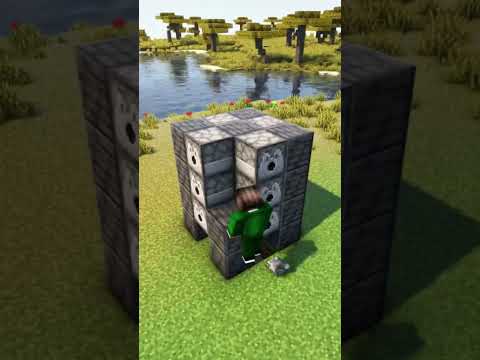 "Ultimate Mobs Defense in Minecraft!" #shorts
