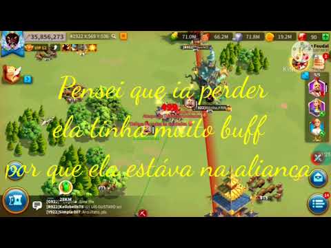 Bilinha vs Gladiador(Belizario e cao cao vs Belizario e barbars)