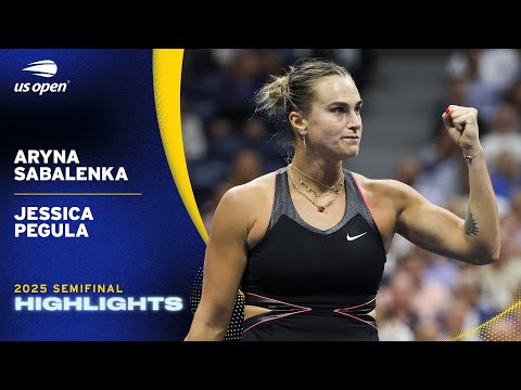 Aryna Sabalenka vs. Jessica Pegula Highlights | 2025 US Open Semifinal