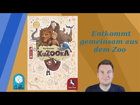 KuZooka von Pegasus - Herbstneuheit der SPIEL 22 - Entkommt gemeinsam aus dem Zoo - Regeln & Review