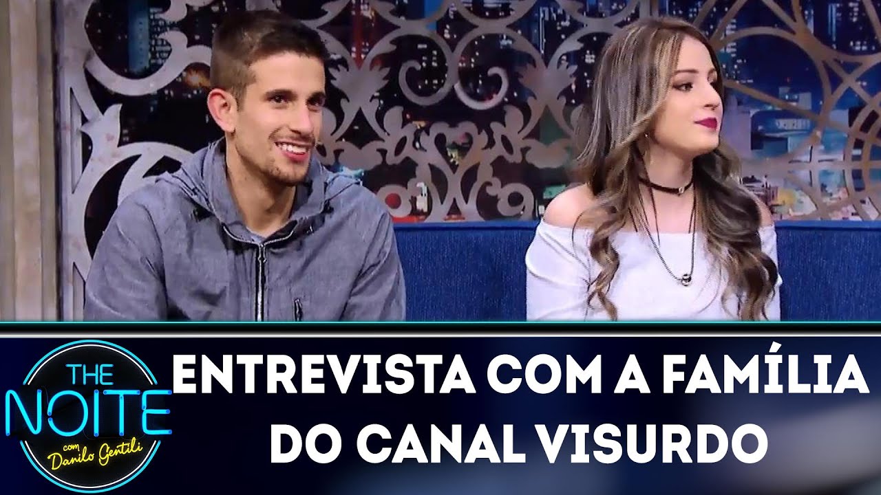 Entrevista com a Família do Canal Visurdo | The Noite (19/06/18)