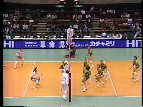 W Cup 1991 Ussr x Chi No.2 :Cub x Peru- set 3/4 : Peru x USA Volleyball