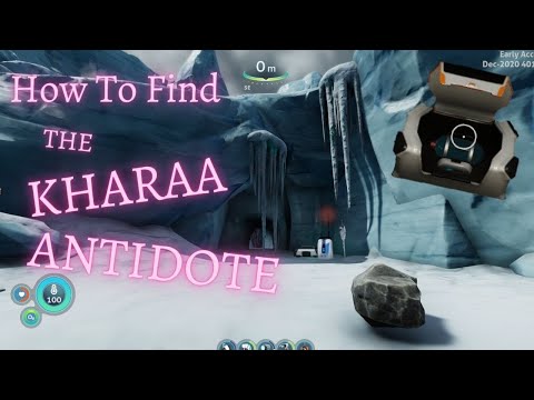 How To Find The KHARAA ANTIDOTE || Subnautica Below Zero