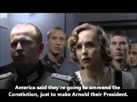 Hitler Finds Out Arnold Schwarzenegger is Coming