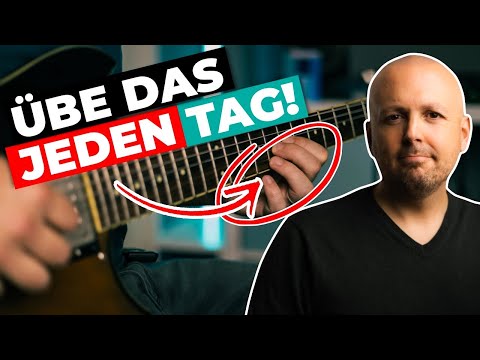 Auf der Gitarre fit werden - Diese 3 Übungen mache ich JEDEN TAG!