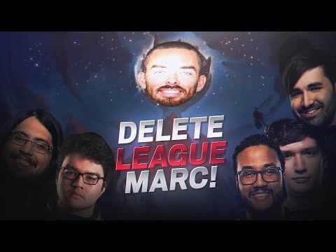 DYRUS | GANGING UP ON MARC MERILL w/ THE BOYS UNTIL HE DELETES LEAGUE