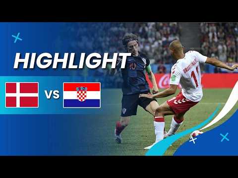 🔴 Highlights Croatia vs Denmark | When the Decisive Moment Appears
