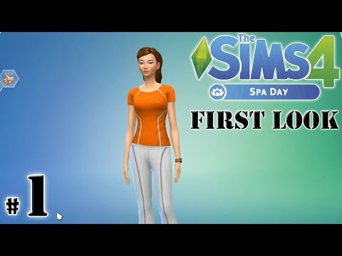 First Look #42: The Sims 4: Dzień w Spa - odc. 1 - "Deskowo, panelowo i schludnie" [PL]