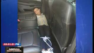 Encuentra amarrado a un hombre cambió cheque en un banco