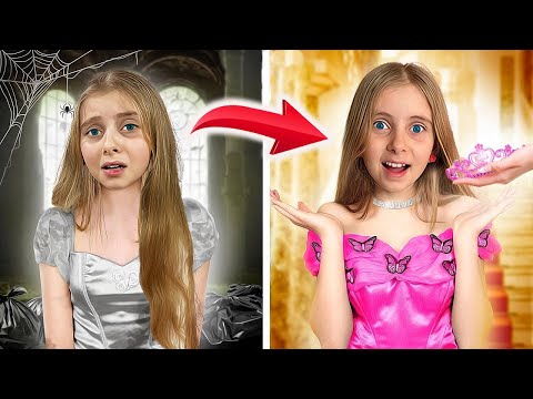 Școala de PRINȚESE 😱 SĂRACA a devenit BOGATĂ 👸 Partea 4