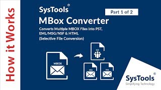 MBOX Converter - Import MBOX to Outlook PST File (Selective Emails)