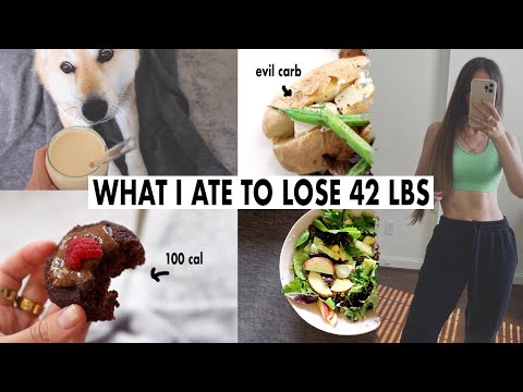WHAT I ATE TO LOSE 42 LBS | WEIGHT LOSS MEAL PLAN FOR WOMEN | 6 meals & snacks (healthy recipes)