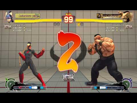 Zangief EX Green hand invicibility vs Decapre ultra