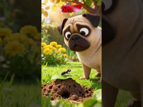 I want to be Spider-Man! #pug #cute