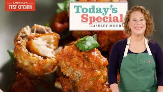 Meatballs Stuffed with Cheese Are Even Better Than They Sound | Today