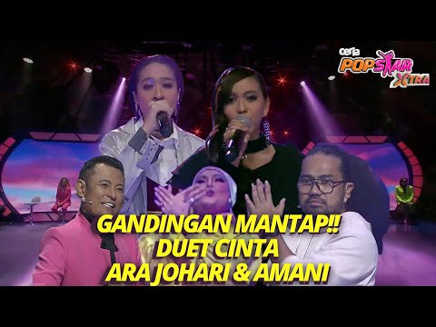 Johan Gugup! Ada Apa Dengan Duet Ara Johari & Amani? | Cinta | Ceria Popstar Xtra Semi Final