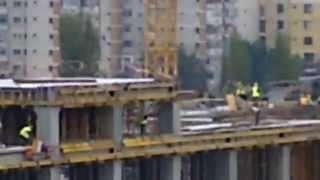 preview picture of video 'Constructia lui Mega Mall Pantelimon'