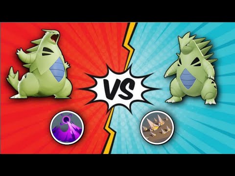 Tyranitar Dark Pulse VS Stone Edge move Comparison 🔥🔥