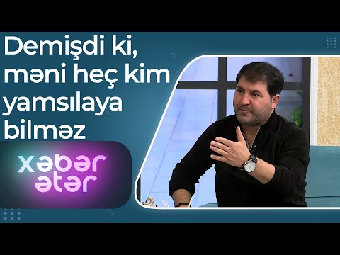 Aparıcı Çiçəyi parodiya edən Ramil Abdullayev -Demişdi ki, məni heç kim yamsılaya bilməz-Xəbər Ətər