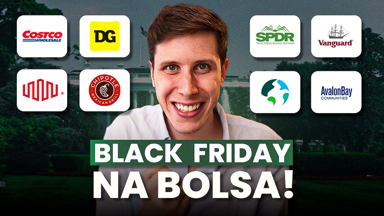 Black Friday: Ações, ETFs e REITs em promoção na bolsa americana