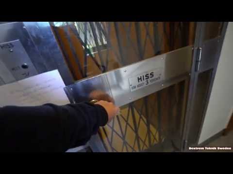 Graham Brothers Elevator @ Rindögatan 38 Stockholm. Sweden