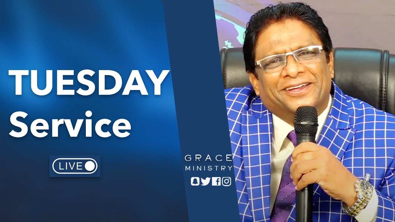 Live: ಮಂಗಳವಾರ ಆರಾಧನೆ | Kannada Sermon 2022 | Bro Andrew Richard | Grace Ministry