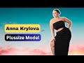 Russian Plussize Model Anna Krylova Biography Body Measurements Figure Facts Lifestyle
