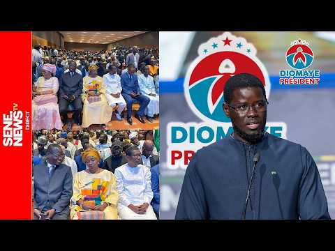 DIRECT : Bassirou Diomaye Faye lance sa Coalition Diomaye Président avec Aminata Touré