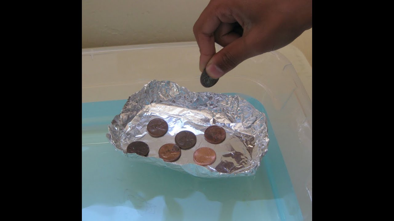 Foil Boat with Pennies