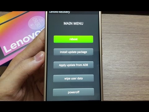 How To Hard Reset Lenovo K6 power