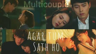 Agar tum sath ho | Korean mix | Multicouple