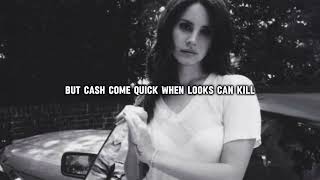 Lana Del Rey Hundred Dollar Bill lyrics  ( The Only Hub )
