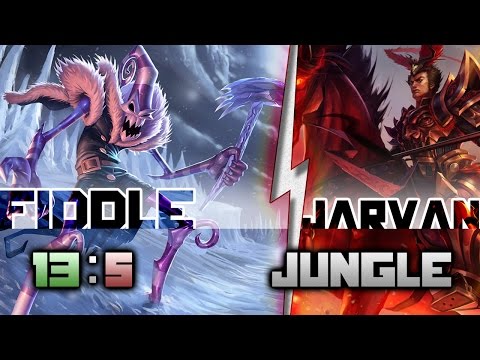 5.4 Nightblue3 as Fiddlesticks vs Jarvan IV in the Jungle!