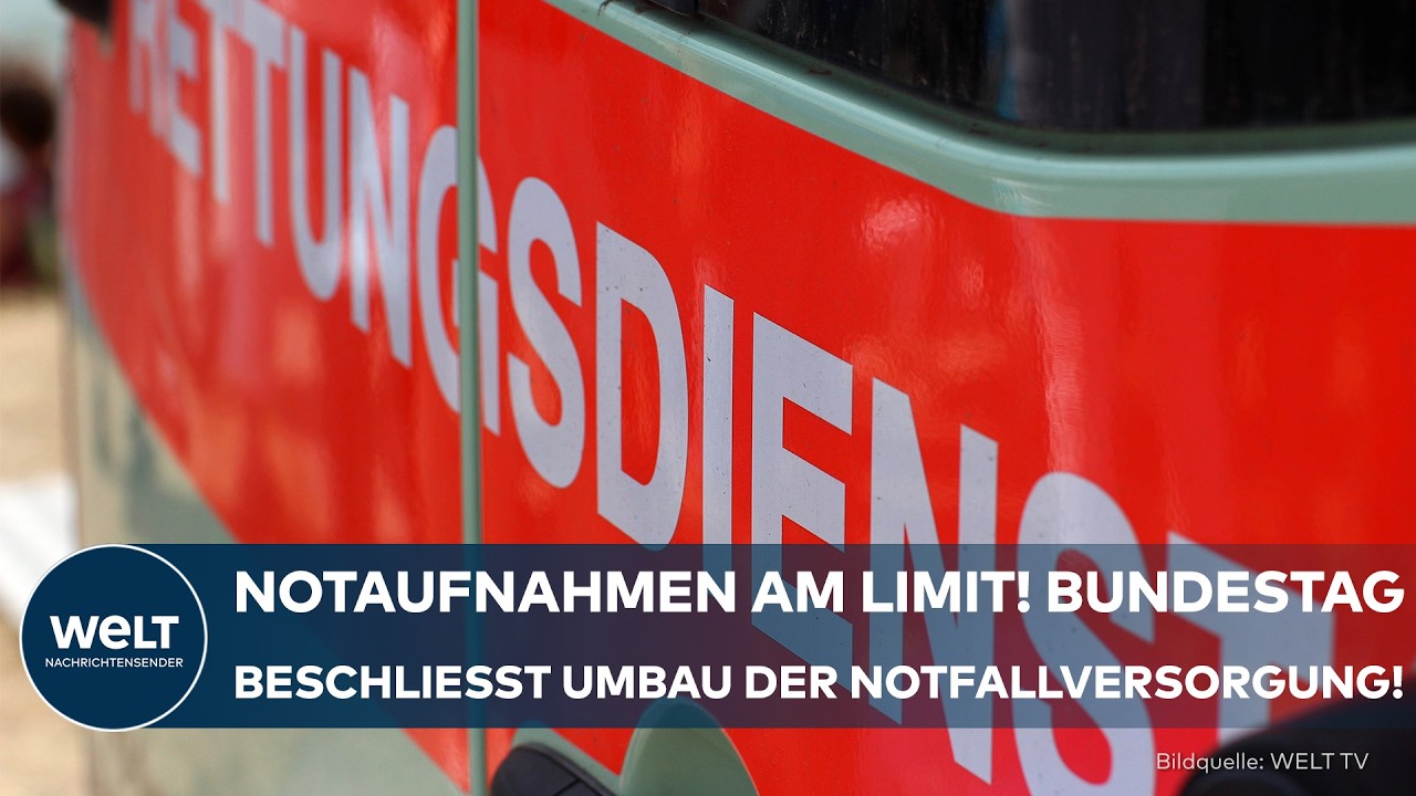 NOTFALLREFORM: Schnellere Hilfe, weniger Kosten! Überfüllte Notaufnahmen sollen entlastet werden!