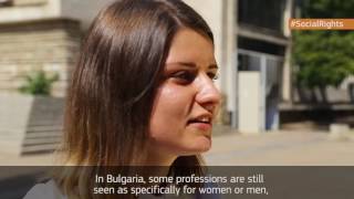 European Pillar of Social Rights for young Europeans: gender equality 