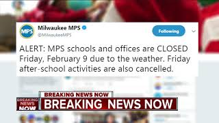 Milwaukee Public Schools closed Friday for Snow Day