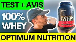 Gold Standard 100% Whey de Optimum Nutrition : Mon Test & Avis