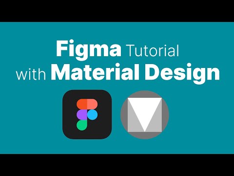 Figma Tutorial with Material Design | Mobile App UI Designing