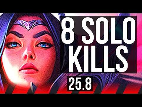 IRELIA vs CAMILLE (TOP) | 8 solo kills | EUW Master | 25.8