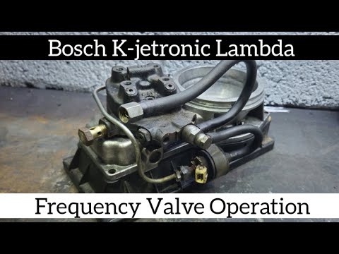 Bosch K-jetronic Lambda - Frequency Valve Operation