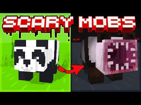 👻 SCARY Mobs in Minecraft Pe 1.20!! 😱