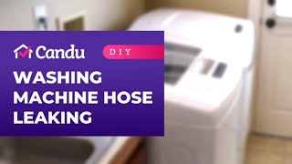 Water Leaking from Washing Machine?