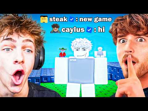 Steak & Caylus Made A NEW Roblox Game..