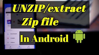 Unzip/Extract Zip File in android | Create Zip In Android | More Than easy way