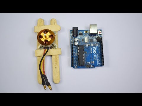 How to run brushless motor using arduino