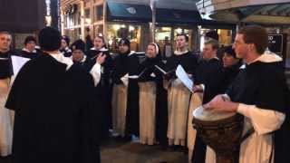 preview picture of video 'What Child is This - Caroling in DC with Dominicans 2013'