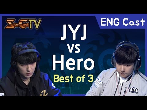 [ENG] JYJ vs Hero (TvZ , Bo3) - Starcraft Remastered (StarCastTV English)